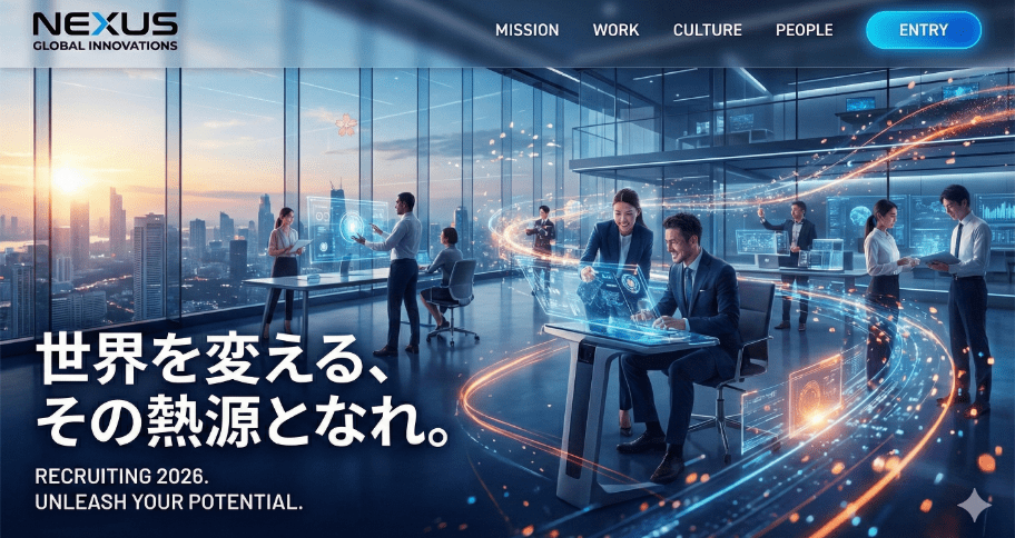 siteイメージ 採用サイト 01